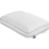 White Quilted Memory Foam Pillow