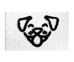 Dog Face Chenille Pet Towel & Rug Set -Home Decor Store 810571615 1