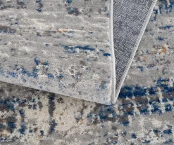 Keighley Blue & Cream Abstract Area Rug -Home Decor Store 810573866 810573867 810573868 810573869 11