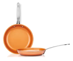 Masterpan Bronze 2-Piece Aluminum Fry Pan Set