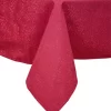 Cuisinart Scarlet Sage Lurex Metallic Shimmer Fabric Tablecloth