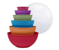 12-Piece Mixing Bowl & Lid Set -Home Decor Store 810584181