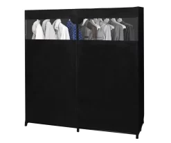 Black Portable Closet