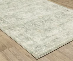 Savyille Green & Ivory Floral Medallion Area Rug 21 Savyille Green & Ivory Floral Medallion Area Rug -Home Decor Store 810584587 1