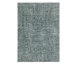 Breckworth Blue Abstract Crosshatch Area Rug -Home Decor Store 810584824 3