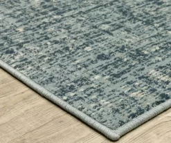 Breckworth Blue Abstract Crosshatch Area Rug -Home Decor Store 810584908 2