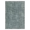 Breckworth Blue Abstract Crosshatch Area Rug