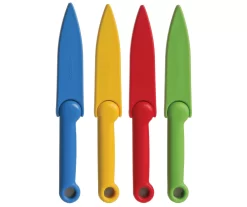Food Safety 4-Piece Paring Knives Set