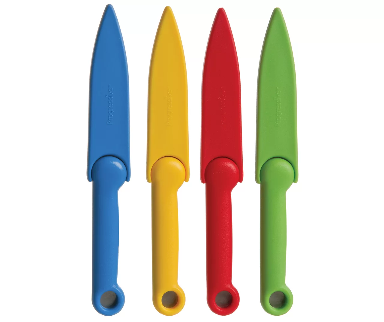 Food Safety 4-Piece Paring Knives Set 1 Food Safety 4-Piece Paring Knives Set