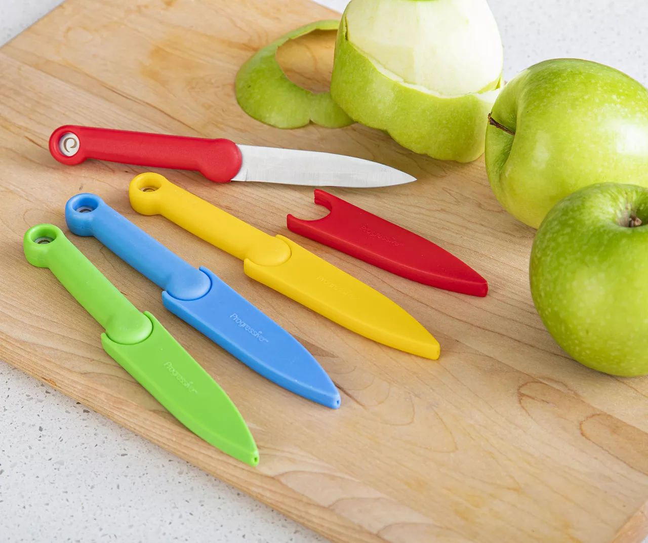 Food Safety 4-Piece Paring Knives Set 2 Food Safety 4-Piece Paring Knives Set - Image 2