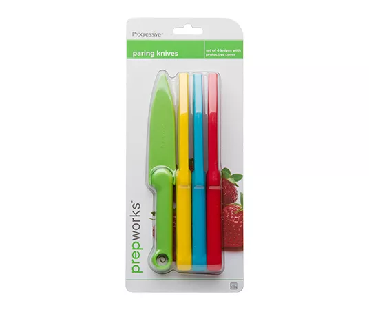 Food Safety 4-Piece Paring Knives Set 5 Food Safety 4-Piece Paring Knives Set - Image 5