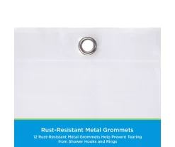 Clear MicroCLEAN Medium-Weight XL PEVA Shower Liner -Home Decor Store 810587904 4