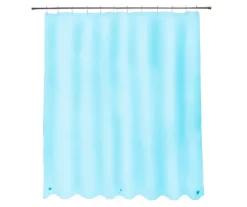 Kenney 13-Piece Medium-Weight PEVA Shower Liner & Roller Ring Set -Home Decor Store 810587945 1