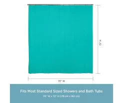 Kenney 13-Piece Lightweight PEVA Shower Liner & C-Ring Set -Home Decor Store 810587953 3