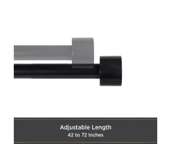 Kenney Resort Portfolio Maldives Twist & Fit Adjustable Shower Curtain Rod -Home Decor Store 810587955 3