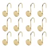 Kenney Resort Portfolio Maldives Shower Curtain Hooks, 12-Pack