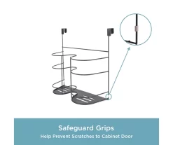 Black Hair Accessory Hanging Cabinet Caddy -Home Decor Store 810587997 4