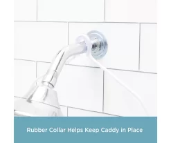 White 2-Tier Hanging Shower Caddy -Home Decor Store 810587999 4