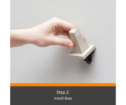 Fast Fit™ Juliette Brushed Nickel 4-Piece Bath Hardware Set -Home Decor Store 810588005 3