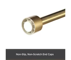 Kenney Resort Portfolio Maldives Twist & Fit Adjustable Shower Curtain Rod -Home Decor Store 810588012 5