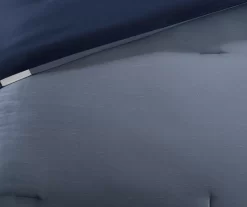 Beverly Navy & White Color Block King 7-Piece Comforter Set -Home Decor Store 810590775 810590774 810590773 6