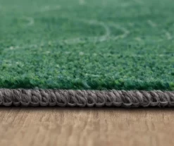 In Control Green & White Area Rug, (8' X 10') -Home Decor Store 810599790 A8 4