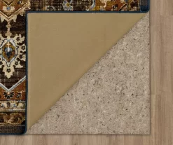 Eason Brown & Navy Ornamental Area Rug, (5' X 8') -Home Decor Store 810600284 A8 2