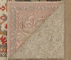 Coastal Desire Rust & Beige Ornamental Outdoor Area Rug, (2.5' X 6') -Home Decor Store 810600342 A8 2