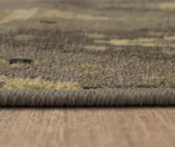 Sage Hollow Gray & Brown Geometric Area Rug, (7.5' X 10') -Home Decor Store 810600476 A8 4