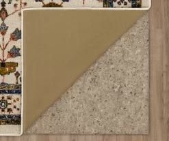 Muskberry Cream & Brown Floral Area Rug, (2' X 8') -Home Decor Store 810600498 A8 2