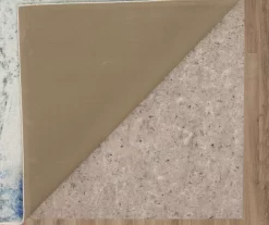 Gold Vein Gray & Blue Abstract Area Rug, (2' X 5') -Home Decor Store 810600586 A8 2