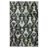 Hip Ikat Charcoal & Gray Area Rug, (5' X 8')