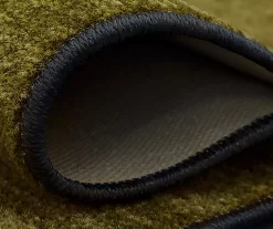 Alliance Red & Olive Patchwork Accent Rug, (20" X 34") -Home Decor Store 810600659 A8 5