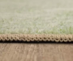 Maisie Cream & Green Geometric Area Rug, (2.5' X 10') -Home Decor Store 810600909 A8 4