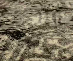 Tecate Gray Bordered Arabesque Accent Rug, (20" X 34") 12 Tecate Gray Bordered Arabesque Accent Rug, (20" X 34") -Home Decor Store 810601073 A8 3