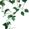 7' Warm White LED Green Vine String Lights, 3-Pack