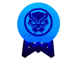 Marvel Black Panther Icon Multi-Color Moon Lamp -Home Decor Store 810603741 A8 1