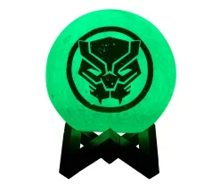 Marvel Black Panther Icon Multi-Color Moon Lamp -Home Decor Store 810603741 A8 2
