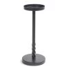 10" Black Twisted Metal Pillar Candle Holder