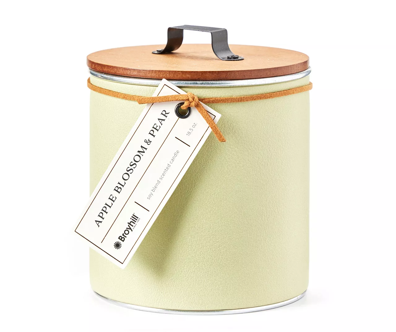 Apple Blossom & Pear 2-Wick Tin Candle, 18.5 Oz. 1 Apple Blossom & Pear 2-Wick Tin Candle, 18.5 Oz.