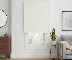 Eclipse Kylie Ivory Blackout Roman Shade