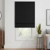 Eclipse Kylie Black Blackout Roman Shade