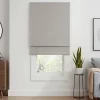 Eclipse Kylie Gray Blackout Roman Shade