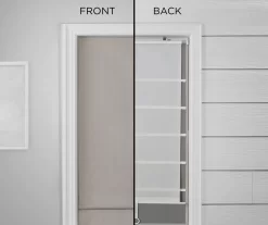 Eclipse Kylie Gray Blackout Roman Shade -Home Decor Store 810605609 810605610 810605611 810605612 810605613 A8 5