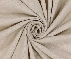 Lucinda Beige Light-Filtering Ring-Top Valance, (84") -Home Decor Store 810605632 810605633 810605634 810605635 A8 10