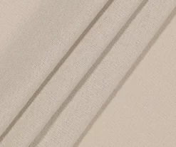 Lucinda Beige Light-Filtering Ring-Top Valance, (84") -Home Decor Store 810605632 810605633 810605634 810605635 A8 4