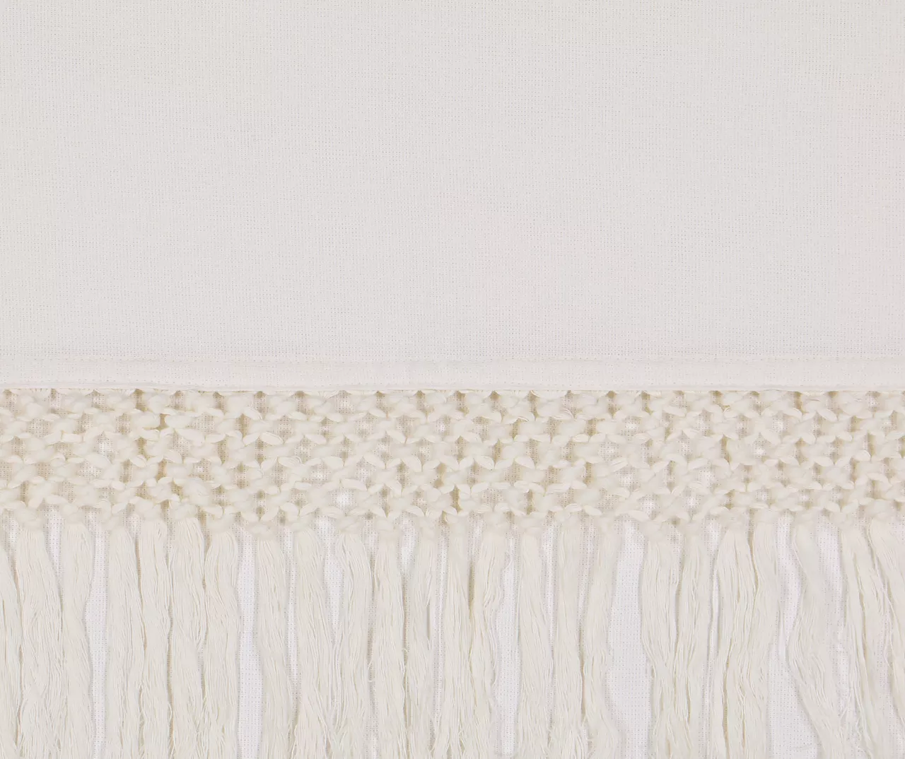 Lucinda Ivory Light-Filtering Ring-Top Valance, (95") 7 Lucinda Ivory Light-Filtering Ring-Top Valance, (95") - Image 7