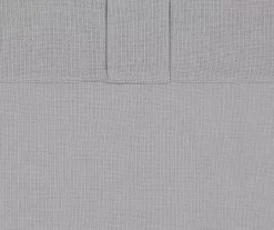 Ardmore Gray Tassel-Accent Light-Filtering Rod Pocket Curtain Panel, (95") -Home Decor Store 810605644 810605645 810605646 810605647 A8 8