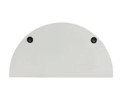 White Half Moon Wall Shelf -Home Decor Store 810609471 A2
