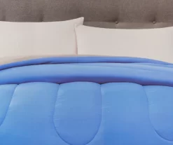 Euphoric Expression Blue Reversible King Comforter -Home Decor Store 810609519 810608618 810608619 A0 2 1